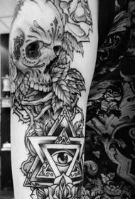 Arm Ulaya na Amerika Shantou Jicho la Tatoo la Mungu linafanya kazi