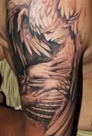 The tattoo museum recommends an arm angel tattoo work
