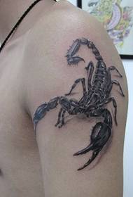 Modello di tatuaggio braccio bello pinzette moda