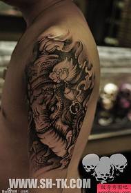 arm Modello di tatuaggio Big Meteor of Fortune 2