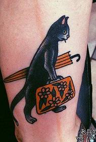 Creatief tattoo-werk voor katten