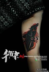 Umkhwa we tattoo yefreyimu yesikhoji