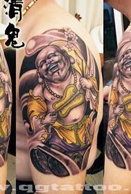 De earm Maitreya-tatoetwurken wurde dield troch de tattoo-show
