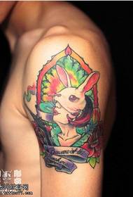 Tatuaggio di bracciale di bracciu di culore