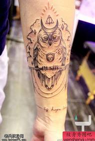 Tattoo show, recommend an arm owl tattoo
