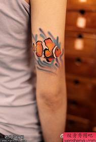 Tattoo show, recommend an arm fish tattoo