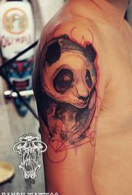 Pêşandana Tattoo, xebata tattooê ya panda armê parve bikin