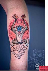Pertunjukan tato, rekomendasikan tato monyet lengan yang kreatif