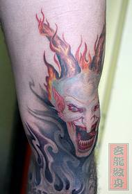 I-Hangzhou tattoo Xuanlong isebenza: iphethini yesilisa yedemon tattoo