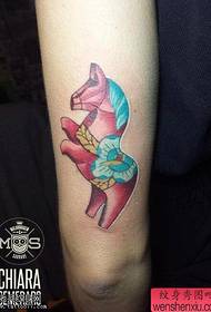 Tattoo Show, empfehlen eine Armfarbe Pferd Tattoo Arbeit