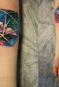 Ang tattoo show, inirerekumenda ang isang babaeng starry sky paper crane tattoo ay gumagana