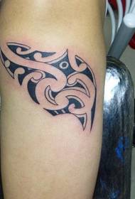 Hefei Dawei Tattoo Show Ayyuka: Arm Totem Tattoo Pattern