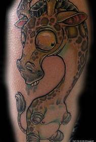 Brat munca creatie de tatuaj de hipocamp