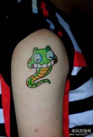 Spectacol de tatuaje, recomandă un model de tatuaj de braț cobra