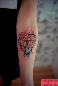 Tattoo show picture preporučio je ruku šaren dijamantski uzorak tetovaže