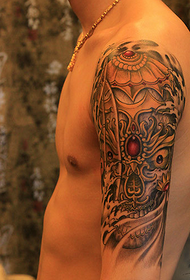 Tasche Arm Bala Tattoo Muster