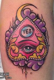 Paže barva láska oči tetování vzor