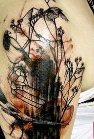 Special style (2) arm tattoo pattern