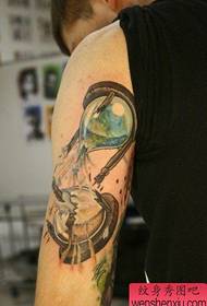 Tattoo show, recommend an arm hourglass tattoo