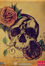 Tatuiruočių šou, rekomenduokite kaukolės rožės tatuiruotės tatuiruotės rankraštį