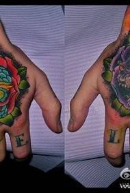 Arm mtindo classic bundi na muundo wa tattoo ya chui