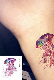 Наручні медузи татуювання візерунок