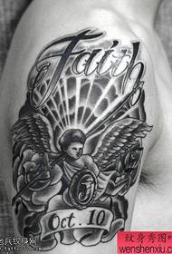 يتم مشاركة الوشم Angel Letter Tattoos بواسطة الوشم