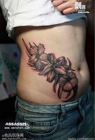 three fascinating flower tattoo designs