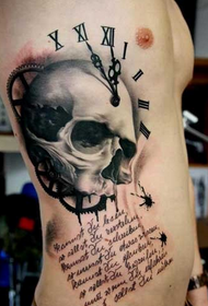 Ny volon-dehilahy sy ny volon-dehilahy endrika modely vita amin'ny tatoazy