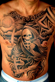 bel tatuaggio sulla pancia sul petto 28789 - tatuaggio sexy con piume sulla pancia della donna