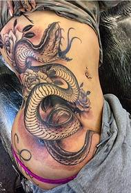 pátrún tattoo python mór