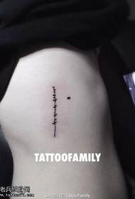 model i tatuazhit të tatuazheve të tatuazheve të freskëta dhe të thjeshtë