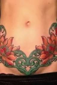 sieviešu vēdera seksīgā privātā tetovējuma tetovējuma novērtējums 28193 - seksīga tetovējuma modelis sieviešu privātajam vēderam