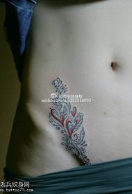 Sexy and delicate van Gogh tattoo pattern