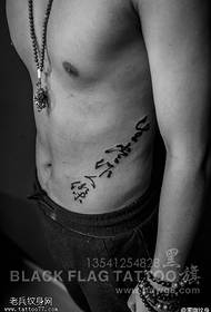 Čínská kaligrafie Čínský znak Tattoo Pattern