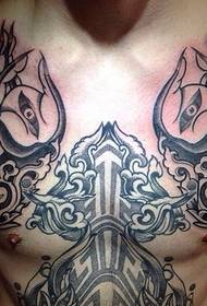 najbolj kul tatoo na prsih