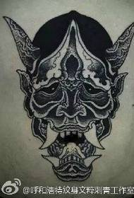 Bauchmaske Tattoo-Muster