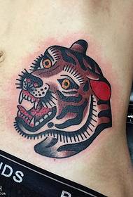 buks leopard tatueringsmönster