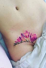 Tetovaže tetovaže, primerne za vroče brazgotine s carskim rezom, ki pokrivajo brazgotine