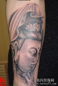 den bästa tatueringen 嗲 rekommenderar en arm Guanyin tatueringsmönster