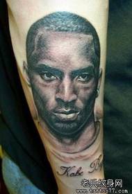 pola tato potret lengen