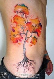 watercolor ntoo loj ntoo tattoo qauv