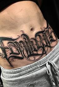 Abdomen lamaody voninkazo anglisy anglisy