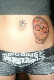 Slika seksi lepote trebuh osebnost tatoo
