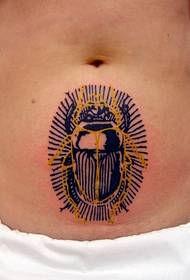 image de modèle de tatouage araignée de style spécial abdominale