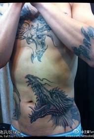 crúba fiacail patrún tattoo ollphéist