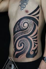 totem klassieke Japanse stijl totem tattoo patroon
