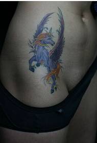 მოდის სექსუალური სილამაზის მუცელი კარგი გამოიყურება ფერადი unicorn ნიმუში სურათი 29734 - ლამაზი მუცელი მხოლოდ ლამაზი მელნის lotus squid tattoo სურათი