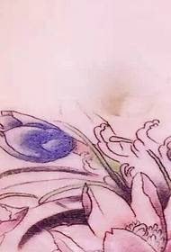 సిజేరియన్ విభాగానికి అనువైనది వేడి తల్లి మా పూల పచ్చబొట్టు చిత్రాలు