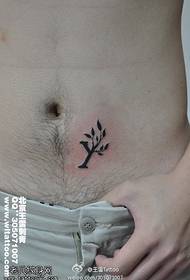 symbol Dúfam, že stromček tetovanie vzor